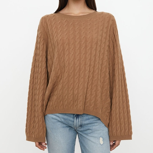 [TOTEME]Cashmere cable knit