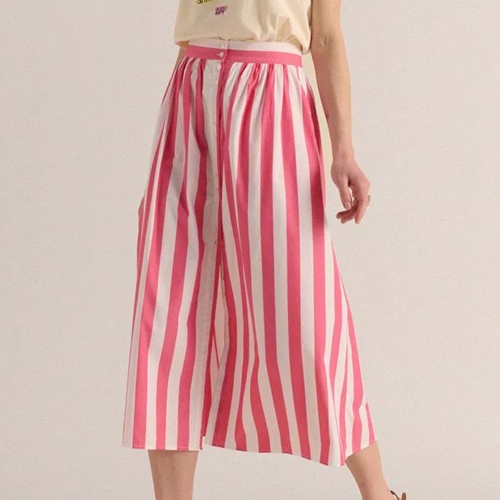 [BALZAC PARIS] Sally skirt pink stripes